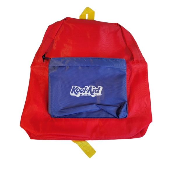 KOOL-AID Vintage Vintage Promotional Collectible School Backpack Kids - Picture 1 of 9